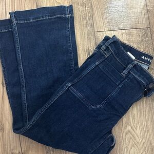 American Eagle Outfitters Women's high rise kick boot crop